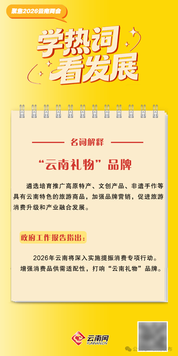 【聚焦2026雲南省兩會】2026年雲南省政府工作報告熱詞出爐！收藏學習→
