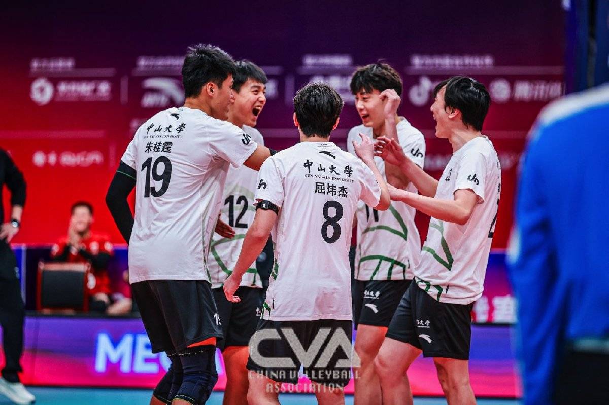 原創全國青年男排挑戰賽六強一覽，南昌大學全勝領跑，中山大學緊隨其後