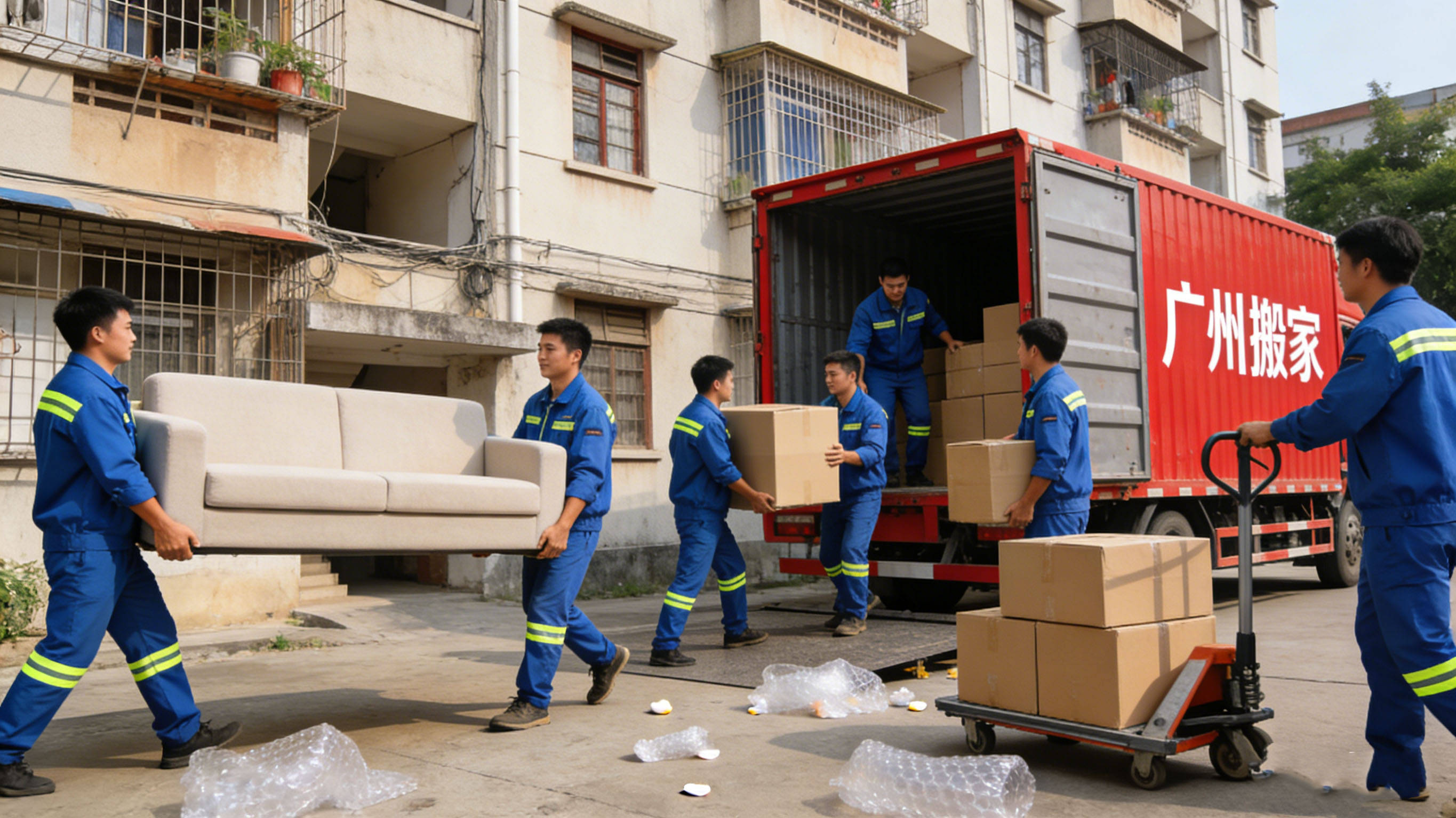 白雲區搬家公司景泰街道、松洲街道、同德街道搬家指南，2026 最新榜單