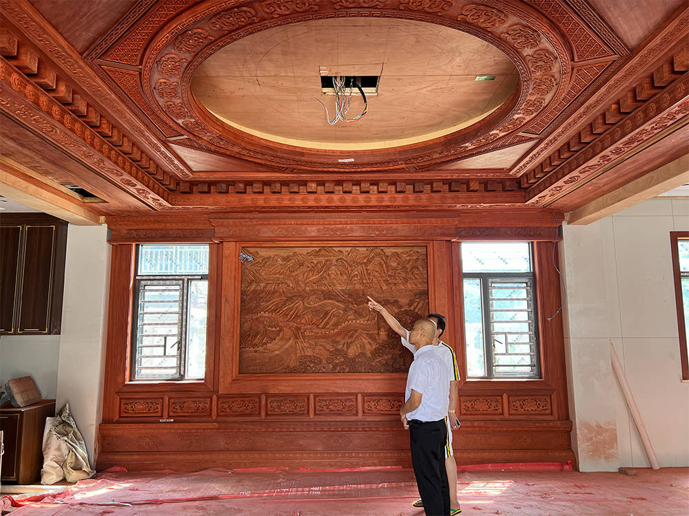 萊安華築古建中式裝修5種常用材質：非洲紫檀、緬甸柚木、緬甸花梨、小巴花、金絲楠木