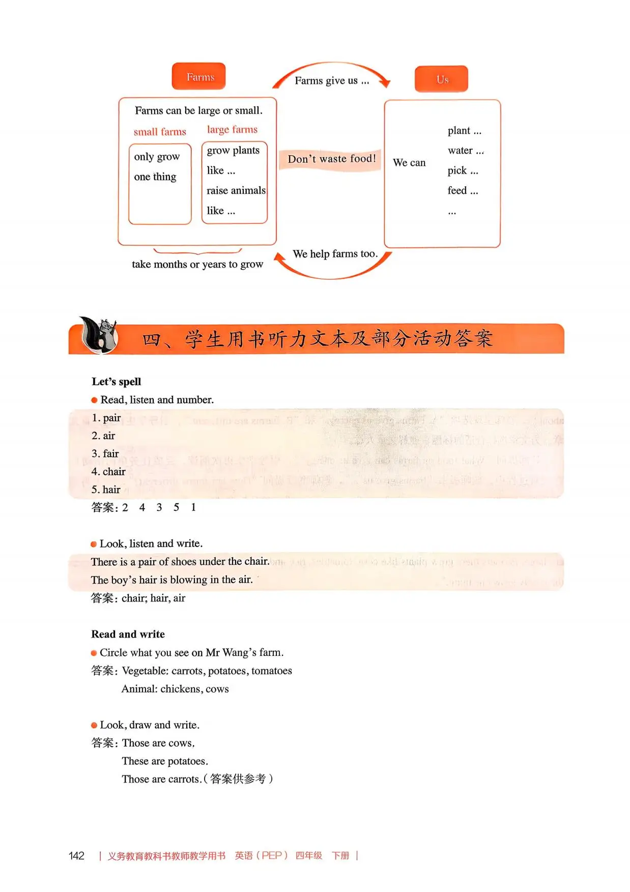 2026春人教pep版小學英語四年級下冊教師教學用書，PDF電子版，可下載