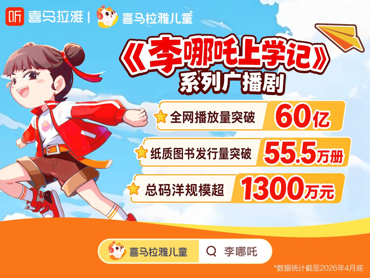 圖書發行量超55.5萬冊，喜馬拉雅原創IP改編見證優質有聲內容長效生命力