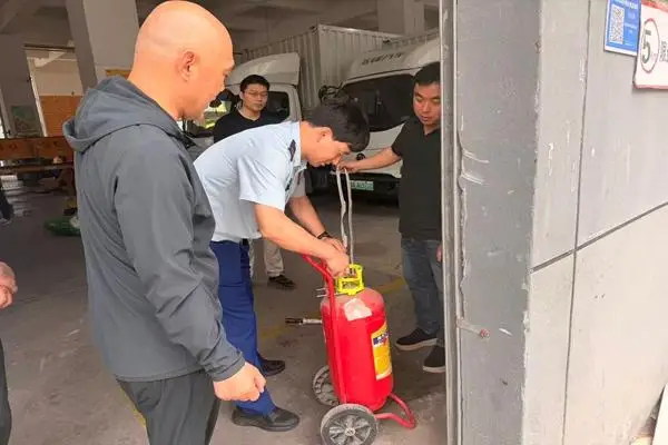 鶴壁經濟技術開發區：多部門聯合督導 守護快遞物流消防安全