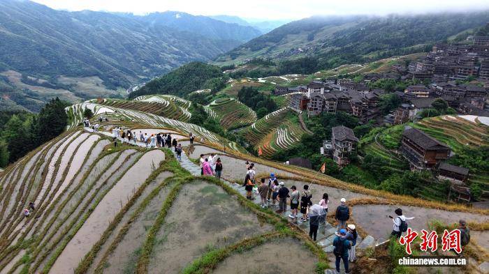 廣西龍勝：梯田旅遊日漸升溫